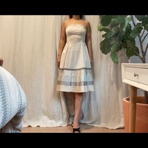 Romyda Keth Strapless A line dress